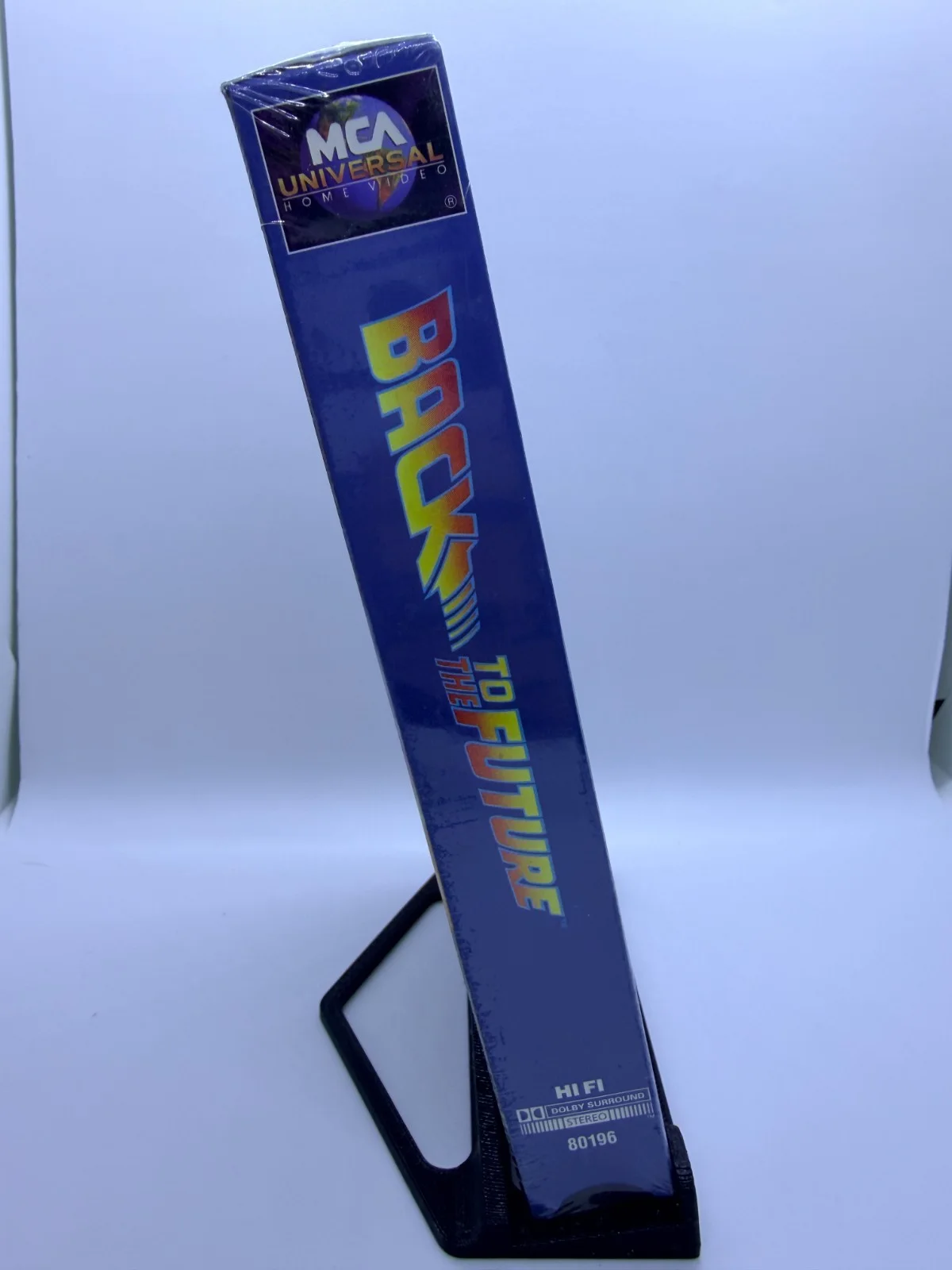 Michael J Fox — Back to the Future (1985) Sealed VHS McDonald’s + Michael J Fox SIGNED Funko Pop, image 4