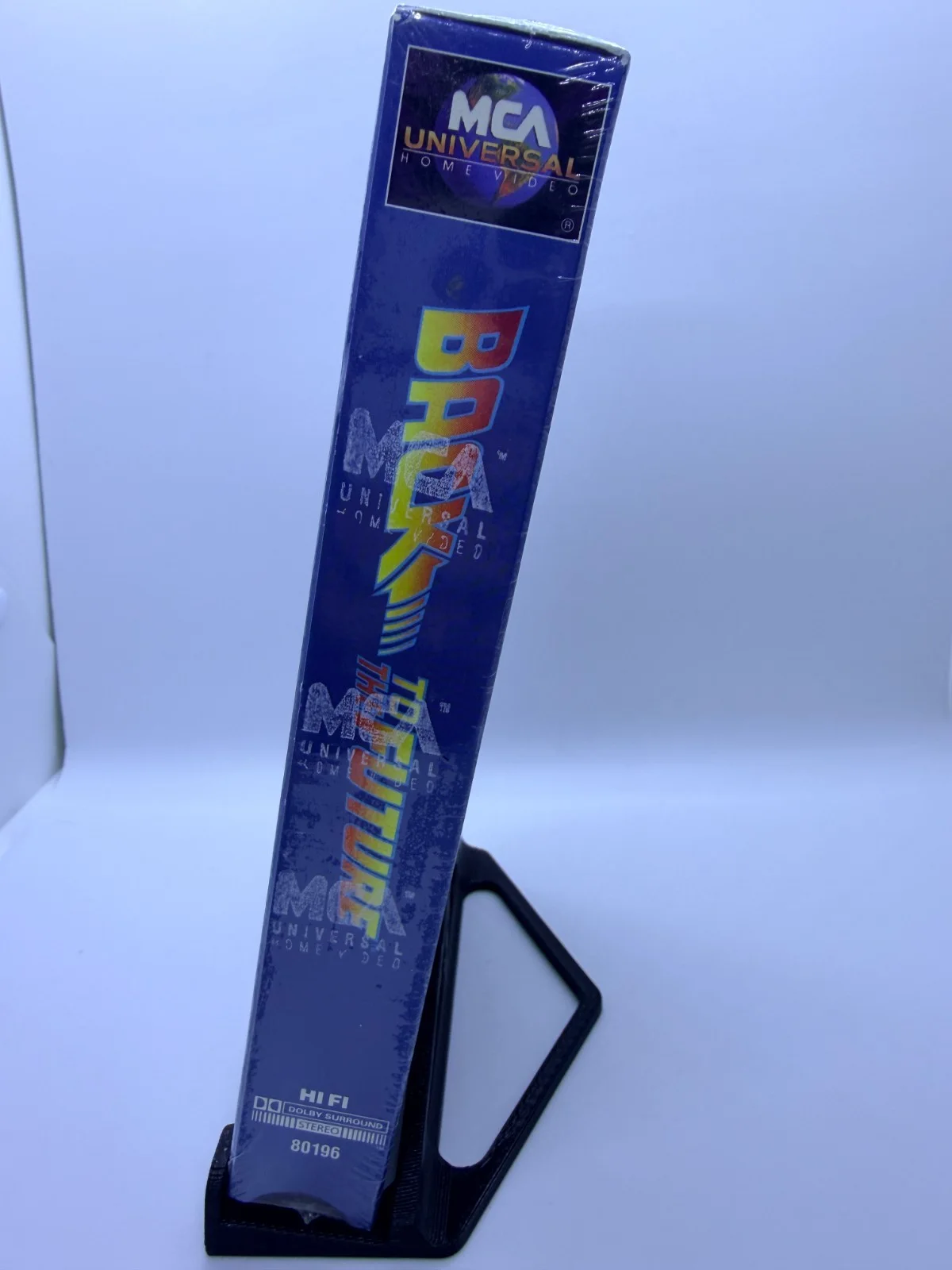 Michael J Fox — Back to the Future (1985) Sealed VHS McDonald’s + Michael J Fox SIGNED Funko Pop, image 5