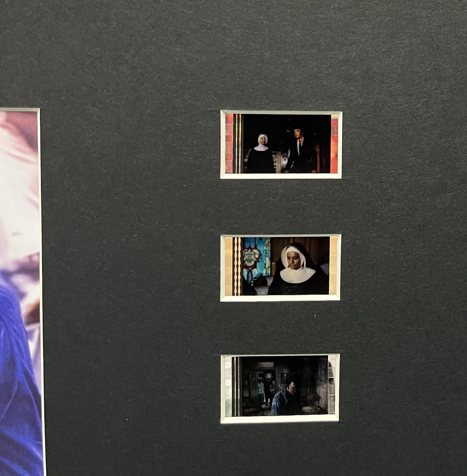 ELVIS PRESLEY . CHANGE OF HABIT 35mm Film Cell Mounted Display, image 3