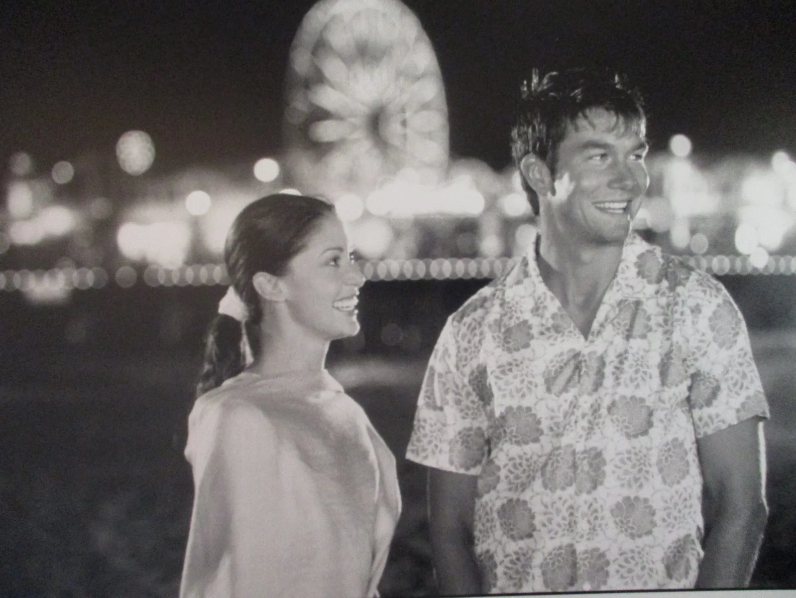 Jerry O'Connell/Shannon Elizabeth("TOMCATS")2001 10 x 8 Black/White Press Photo, изображение 2
