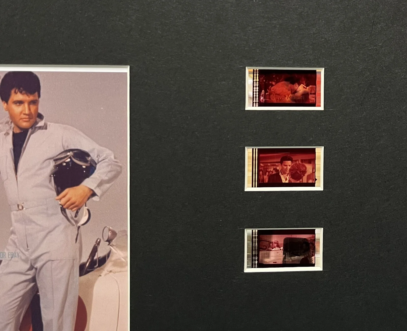 ELVIS PRESLEY . SPINOUT 35mm Film Cell Mounted Display, image 3