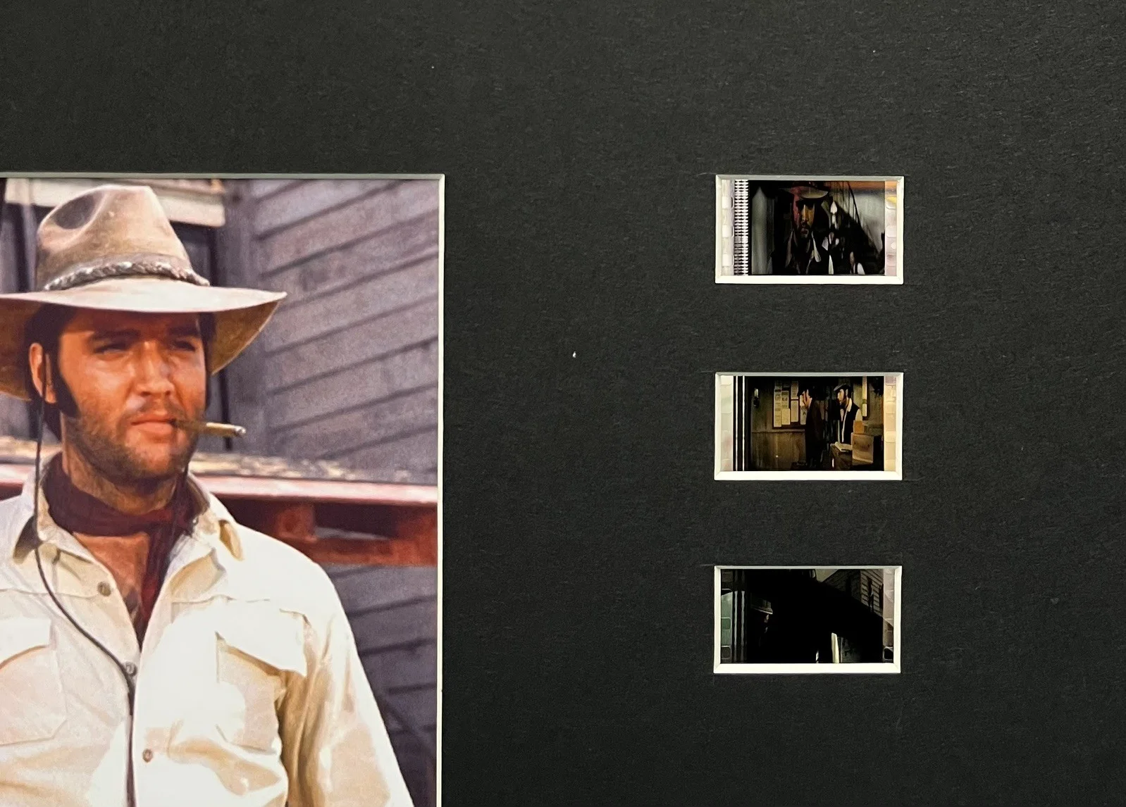 ELVIS PRESLEY . CHARRO 35mm Film Cell Mounted Display, image 3