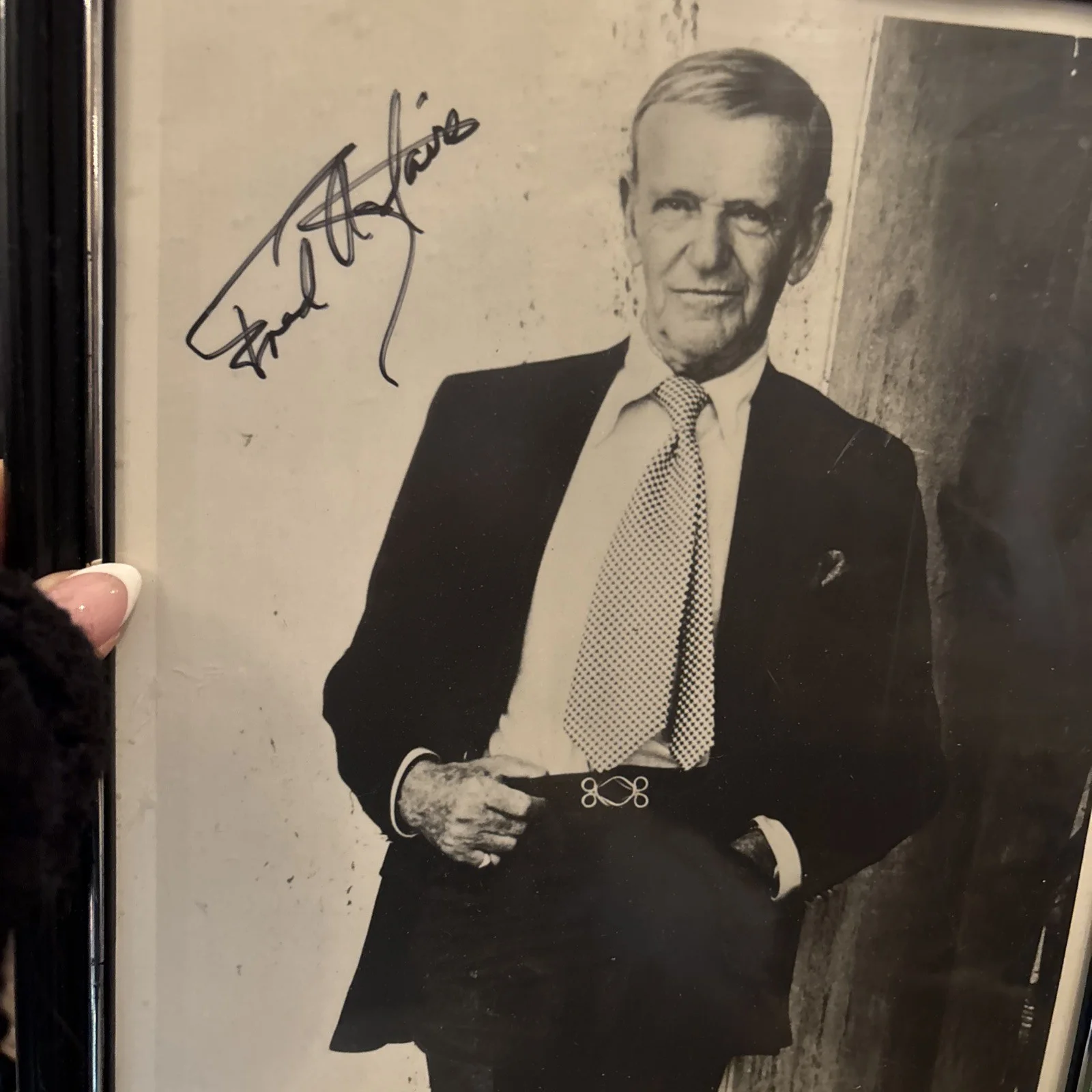 Fred Astaire — fred astaire photo Signed 9x 11”, изображение 2