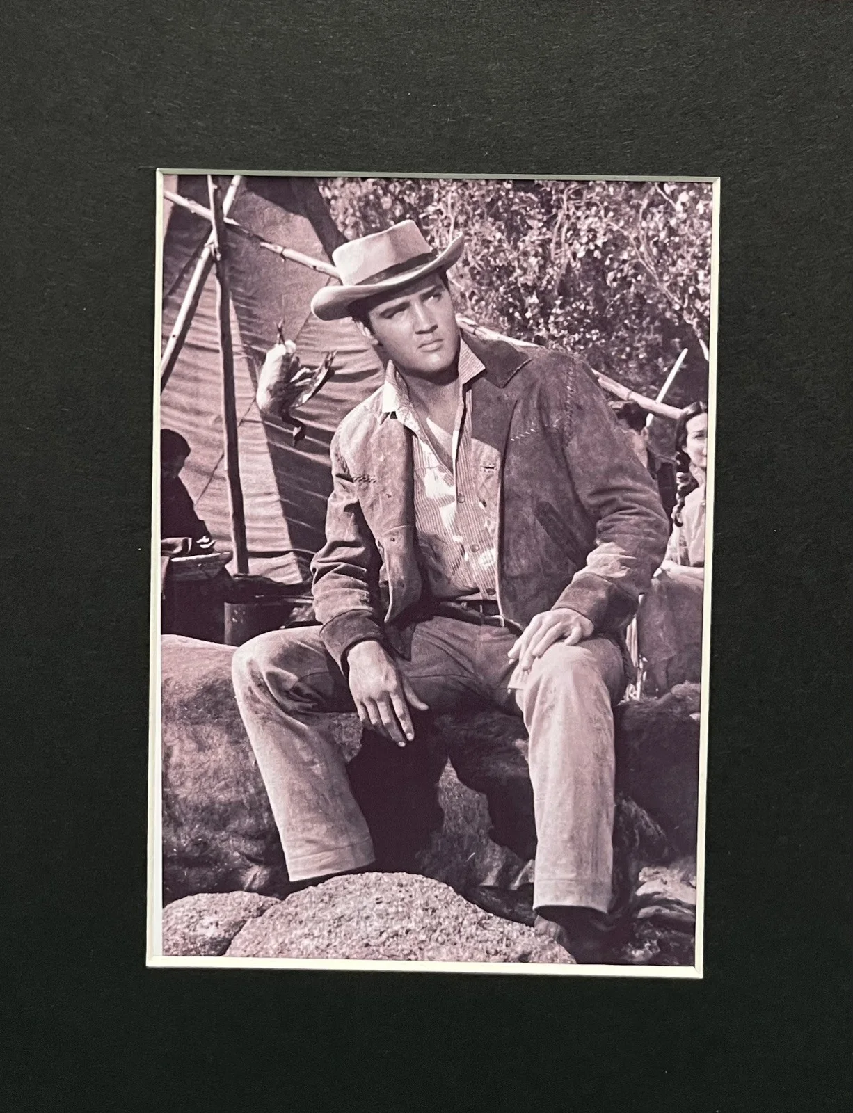 ELVIS PRESLEY . FLAMING STAR 35mm Film Cell Mounted Display, image 3