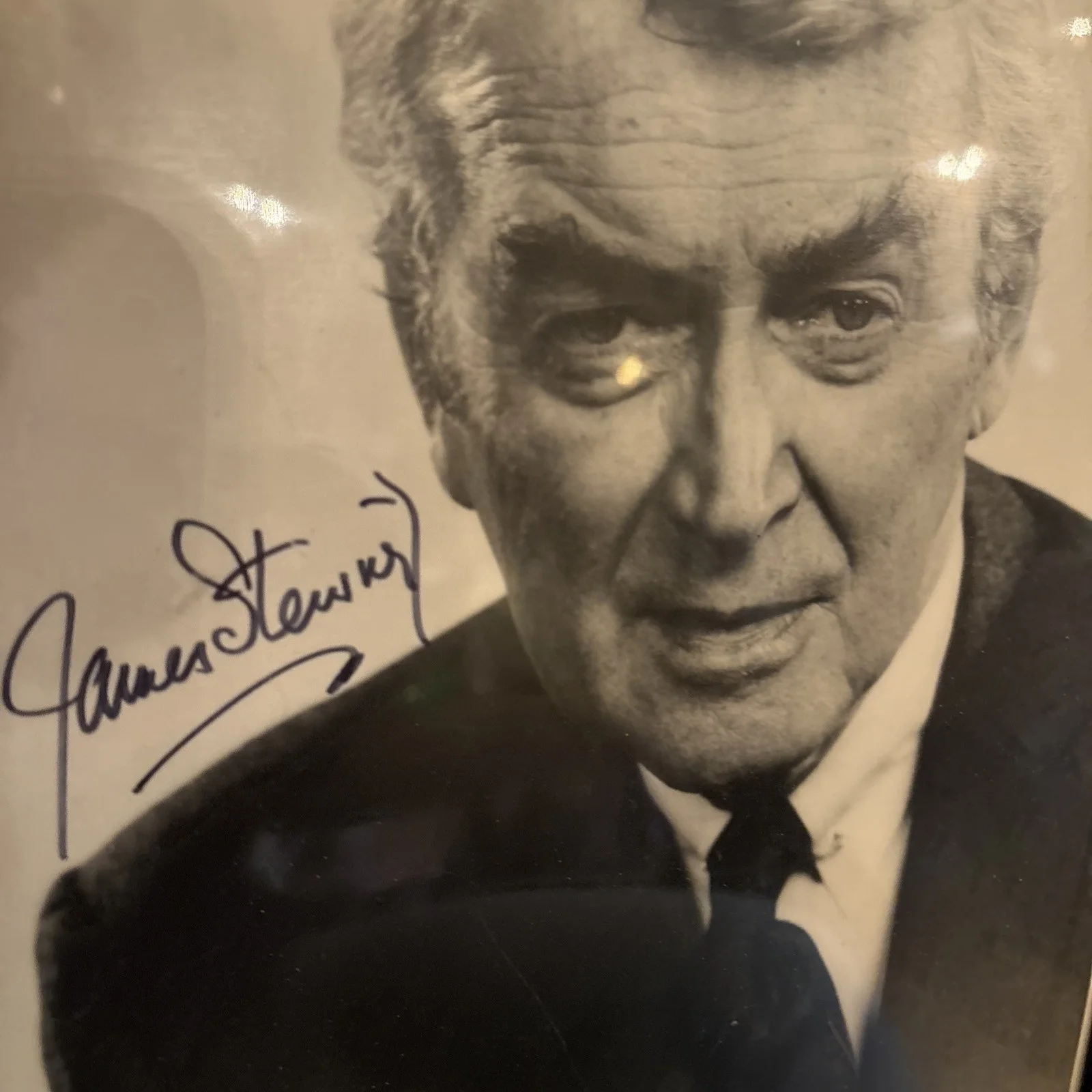 James Stewart — James Stewart Signed 9” X 11 Photo Autograph Memorabilia, изображение 2
