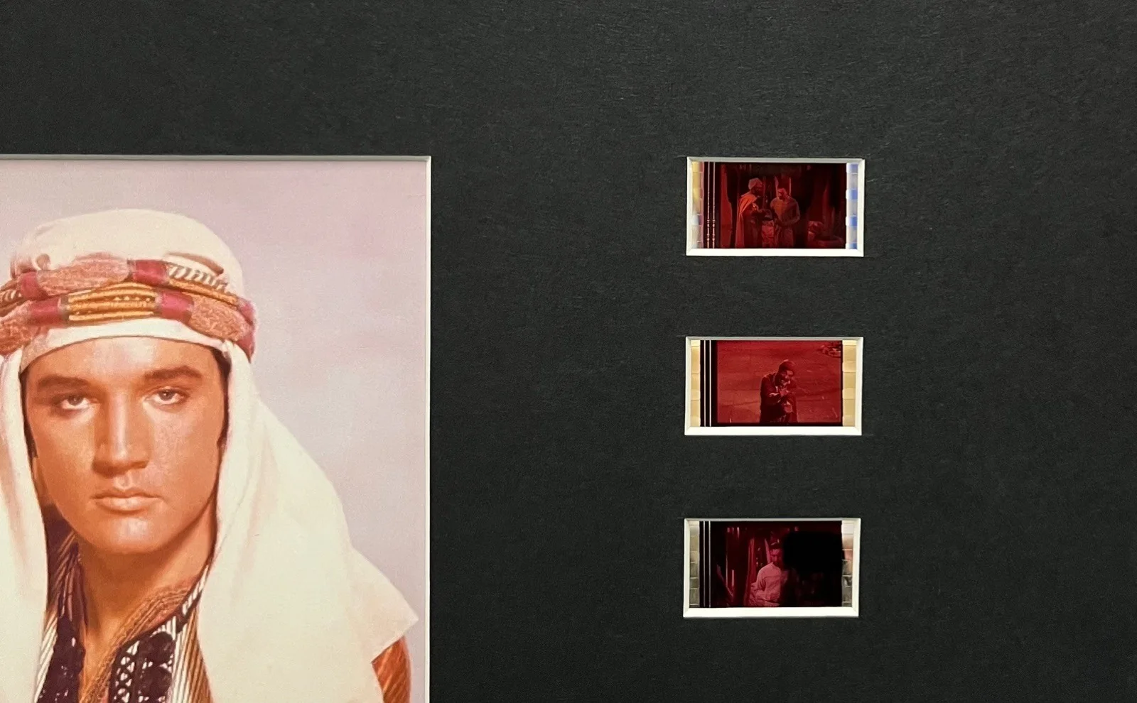 ELVIS PRESLEY . HARUM SCARUM 35mm Film Cell Mounted Display, изображение 3