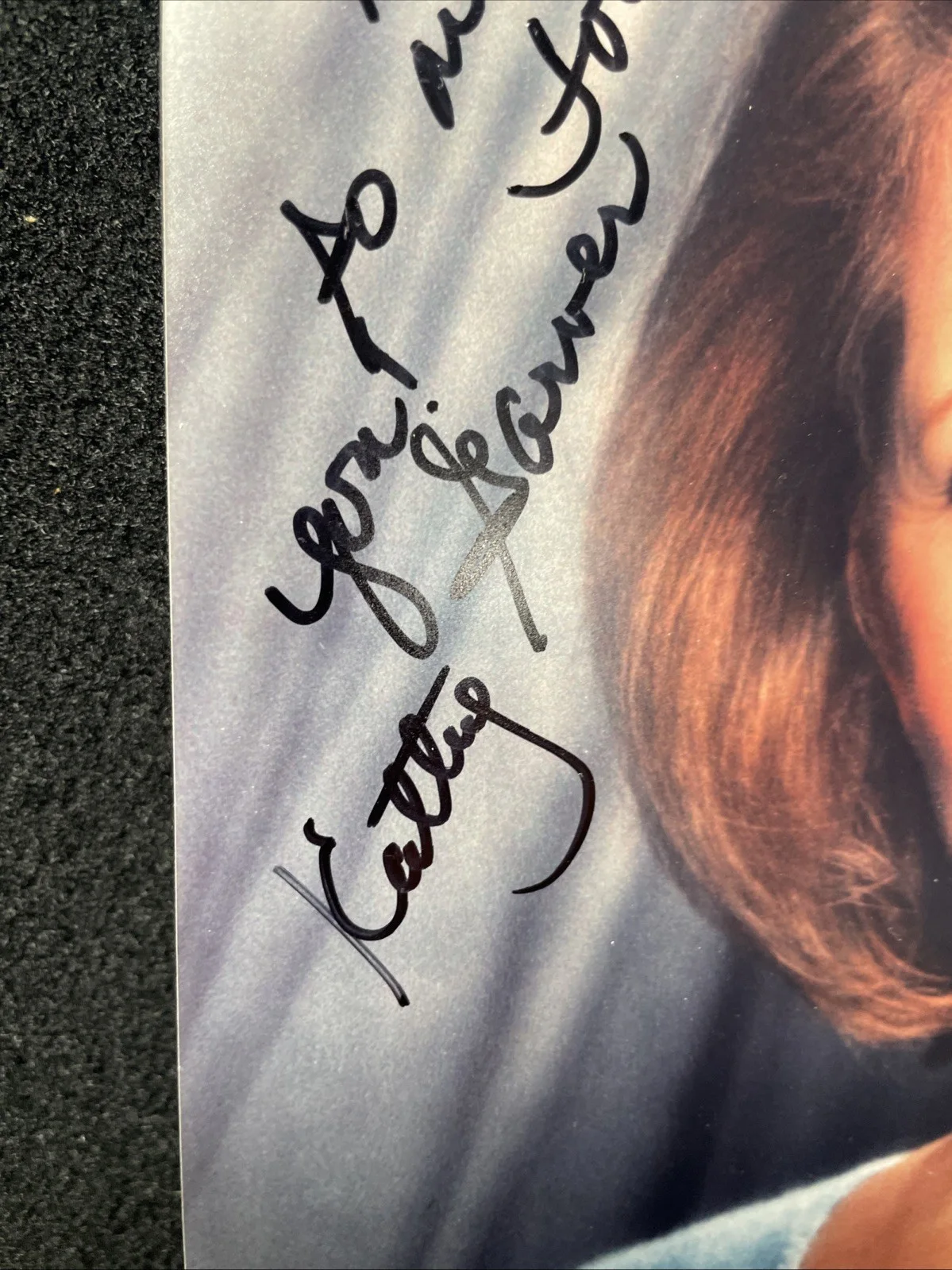 Cathy Garver — SIGNED! Cathy Garver, A Family Affair, Talent Agency Headshot Photo, изображение 5
