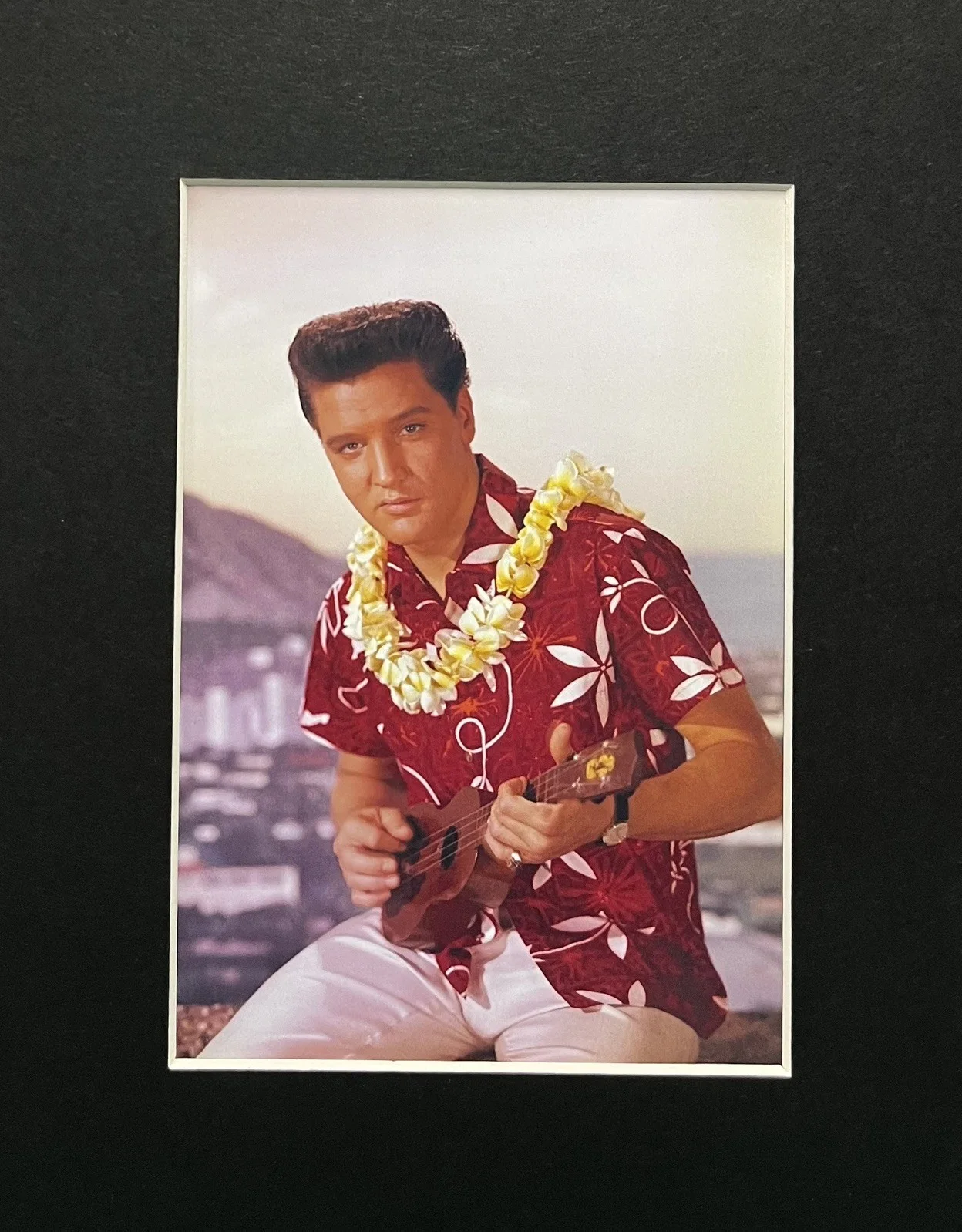 ELVIS PRESLEY . BLUE HAWAII. 35mm Film Cell Mounted Display, изображение 2
