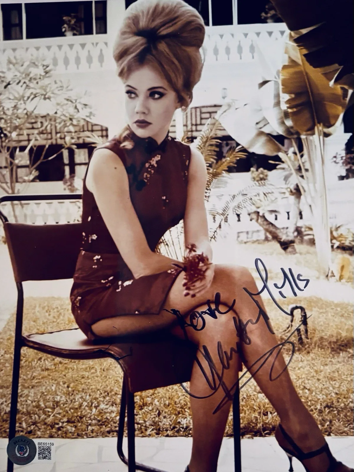 Hayley Mills Signed 8x10 Beckett, image 3