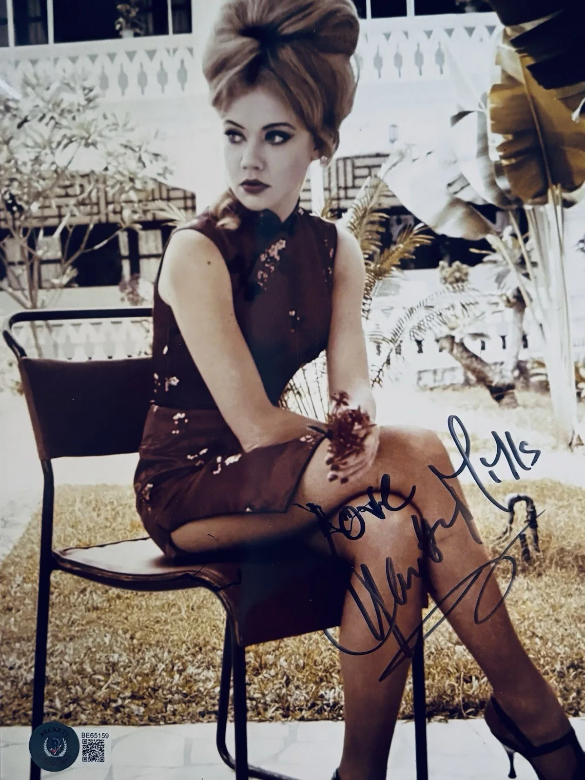 Hayley Mills Signed 8x10 Beckett, image 4