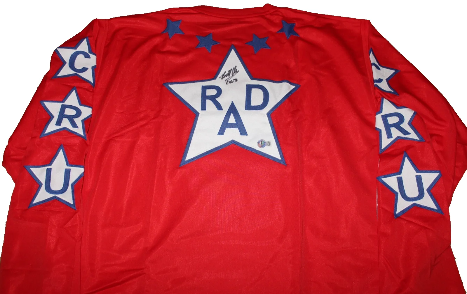 BILL ALLEN SIGNED 'RAD' CRU JONES #33 MOVIE BMX BIKE JERSEY BECKETT BAS COA, изображение 4