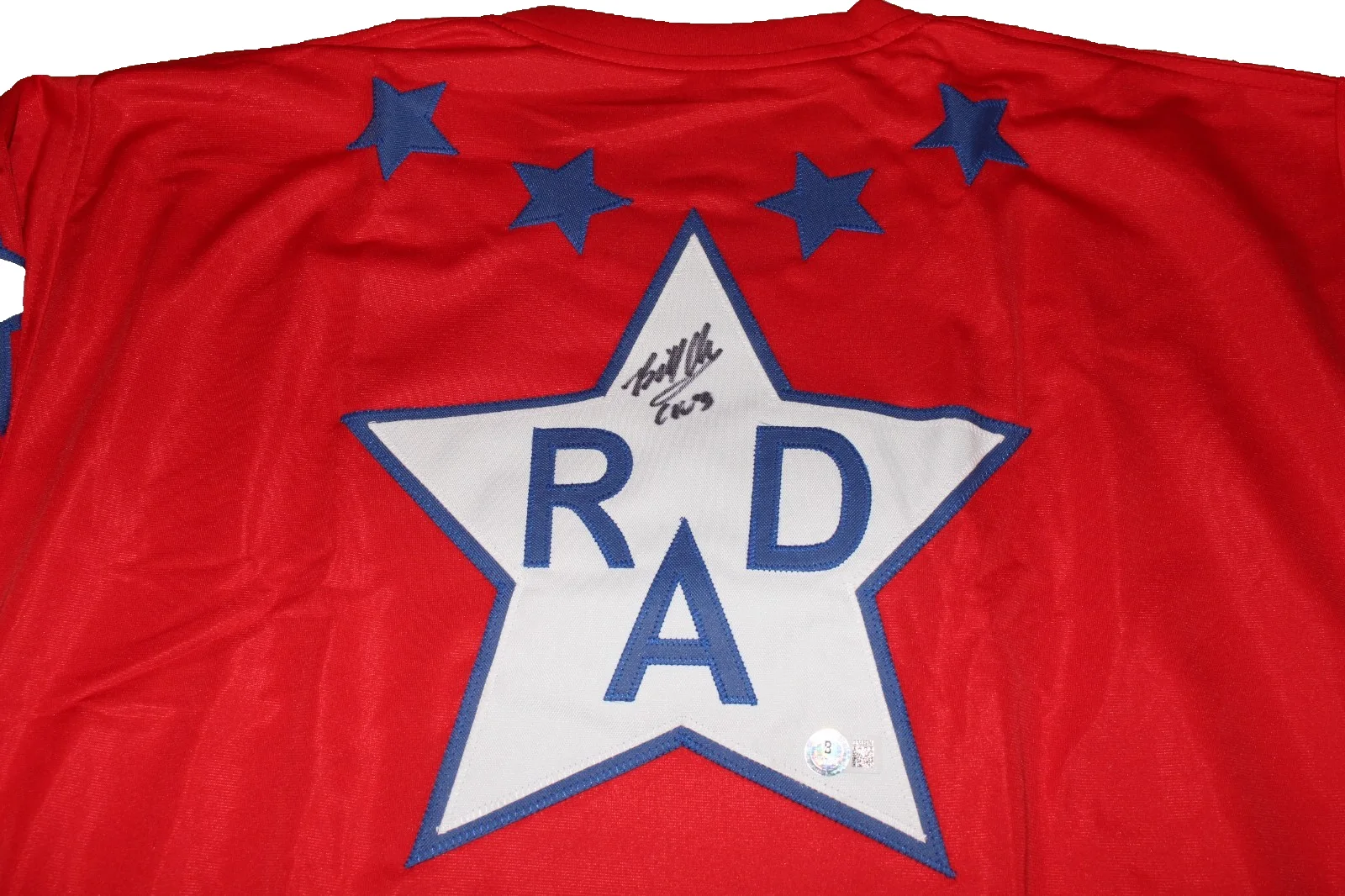 BILL ALLEN SIGNED 'RAD' CRU JONES #33 MOVIE BMX BIKE JERSEY BECKETT BAS COA, изображение 5