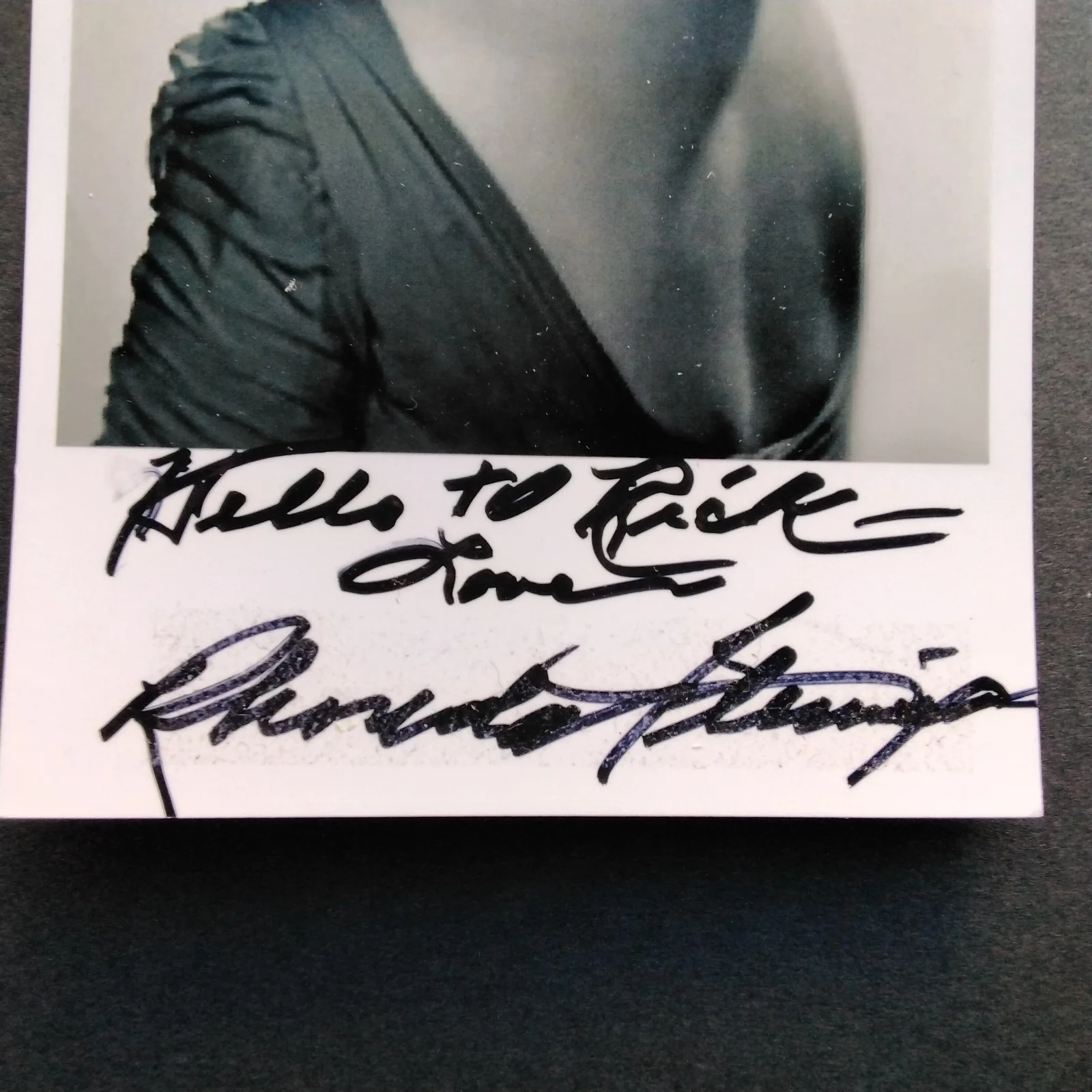 Rhonda Fleming SIGNED Photo 40s Movie Actress Out of The Past King Arthur Court, изображение 4
