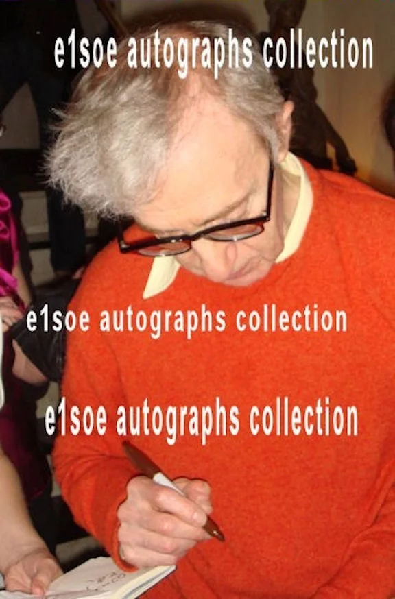 Woody Allen, Juliette Lewis — Woody Allen & Juliette Lewis signed Husbands Wives 11x17 poster - Exact Proof, изображение 4
