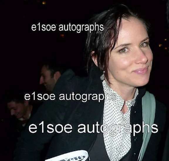 Woody Allen, Juliette Lewis — Woody Allen & Juliette Lewis signed Husbands Wives 11x17 poster - Exact Proof, изображение 5