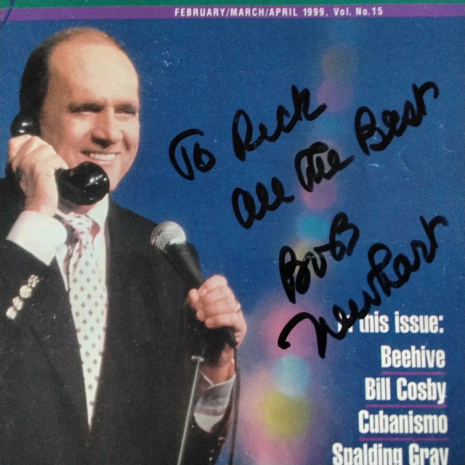 Bob Newhart SIGNED Mag Cover Film TV Actor Comedian In & Out Big Bang Theory Elf, изображение 4