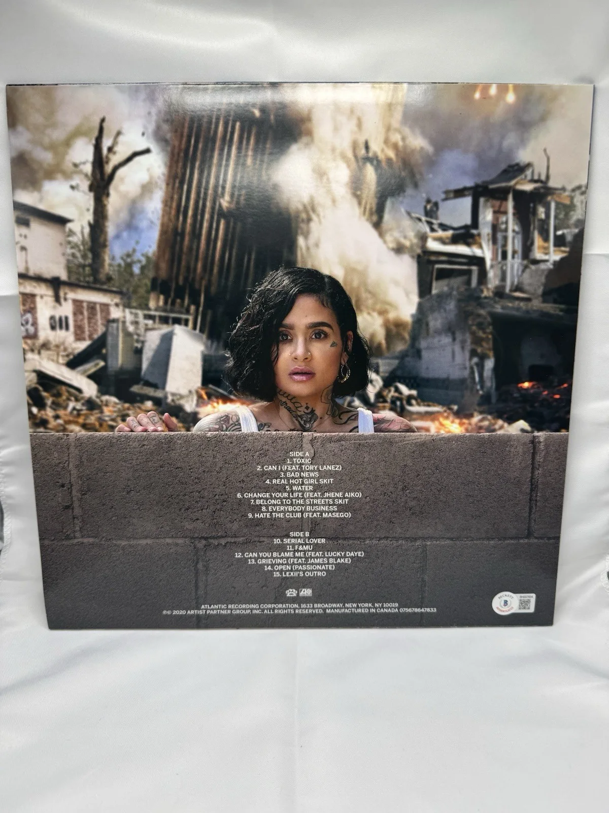 Kehlani Signed Autograph It Was Good Til It Wasn't Album Vinyl Can I Toxic COA, изображение 3