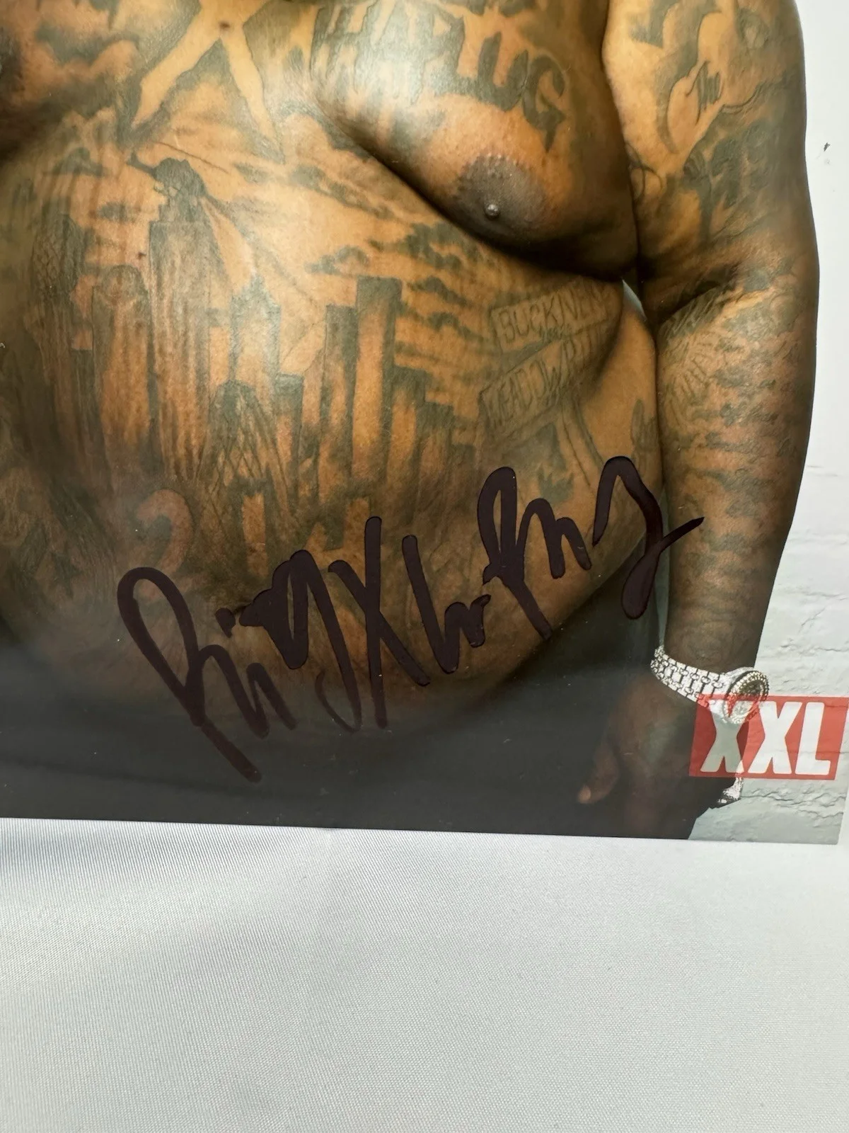 BigXThaPlug Autograph Signed 8x10 Photo Texas Levels The Largest PROOF, изображение 2