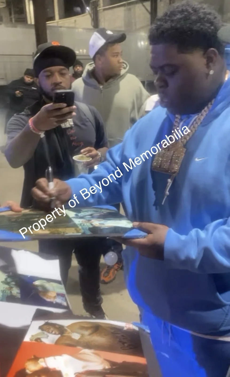 BigXThaPlug Autograph Signed 8x10 Photo Texas Levels The Largest PROOF, изображение 3