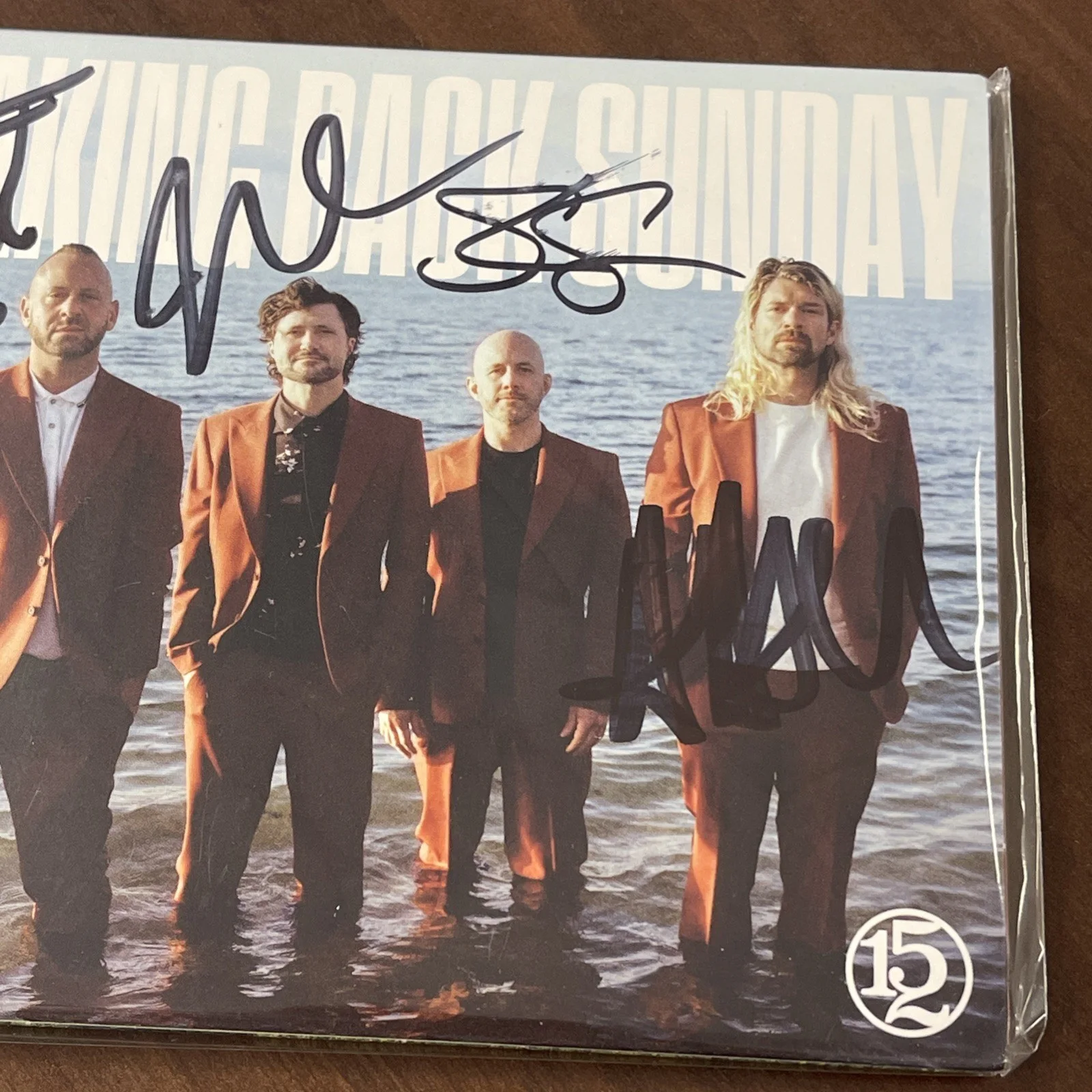 Taking Back Sunday 152 CD Autographed *BAND SIGNED COVER EDITION* EMO ROCK ADAM, image 3