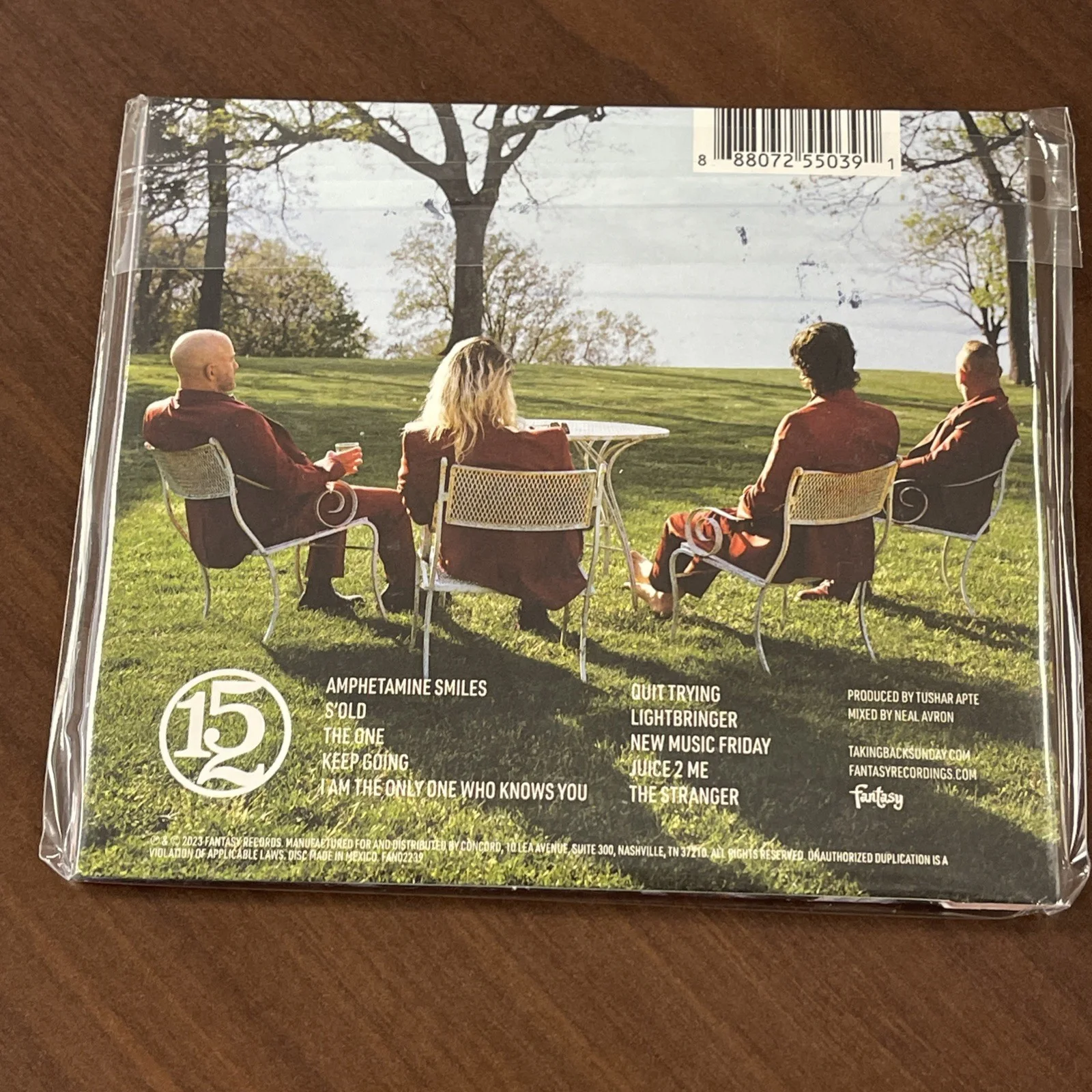 Taking Back Sunday 152 CD Autographed *BAND SIGNED COVER EDITION* EMO ROCK ADAM, image 5