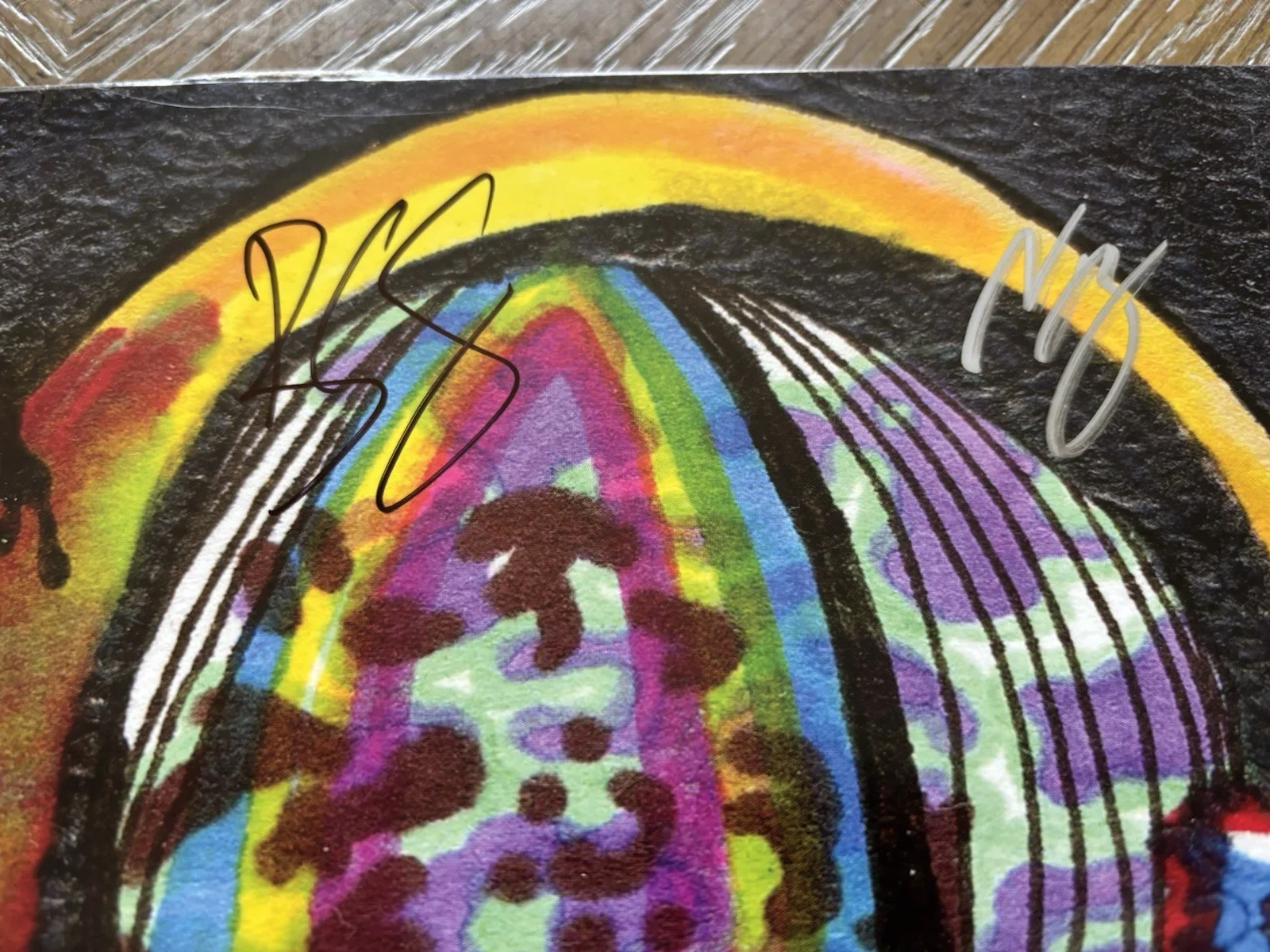 CAGE THE ELEPHANT THANK YOU HAPPY BIRTHDAY SIGNED JSA Vinyl LP Record +6 album, изображение 3