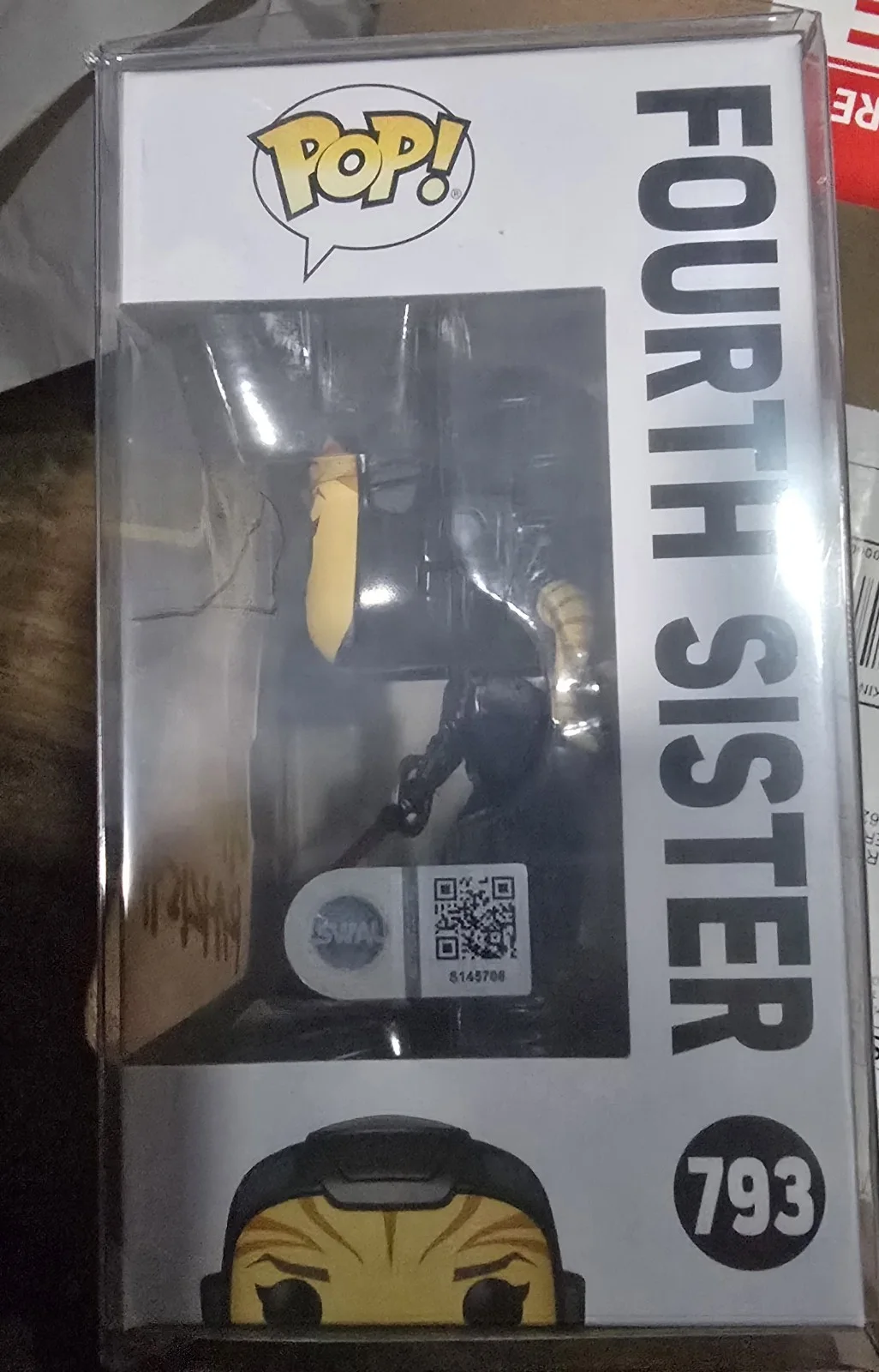 Rya Kihlstedt — RYA KIHLSTEDT SIGNED FOURTH SISTER FUNKO POP Star Wars Kenobi SWAU COA, image 2