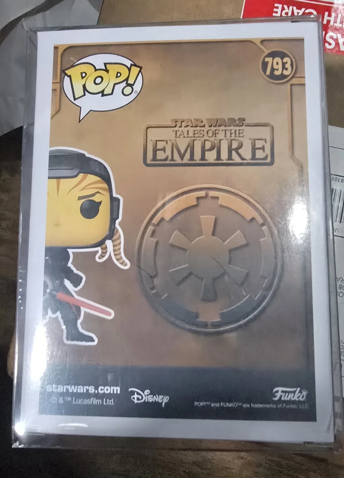 Rya Kihlstedt — RYA KIHLSTEDT SIGNED FOURTH SISTER FUNKO POP Star Wars Kenobi SWAU COA, image 3