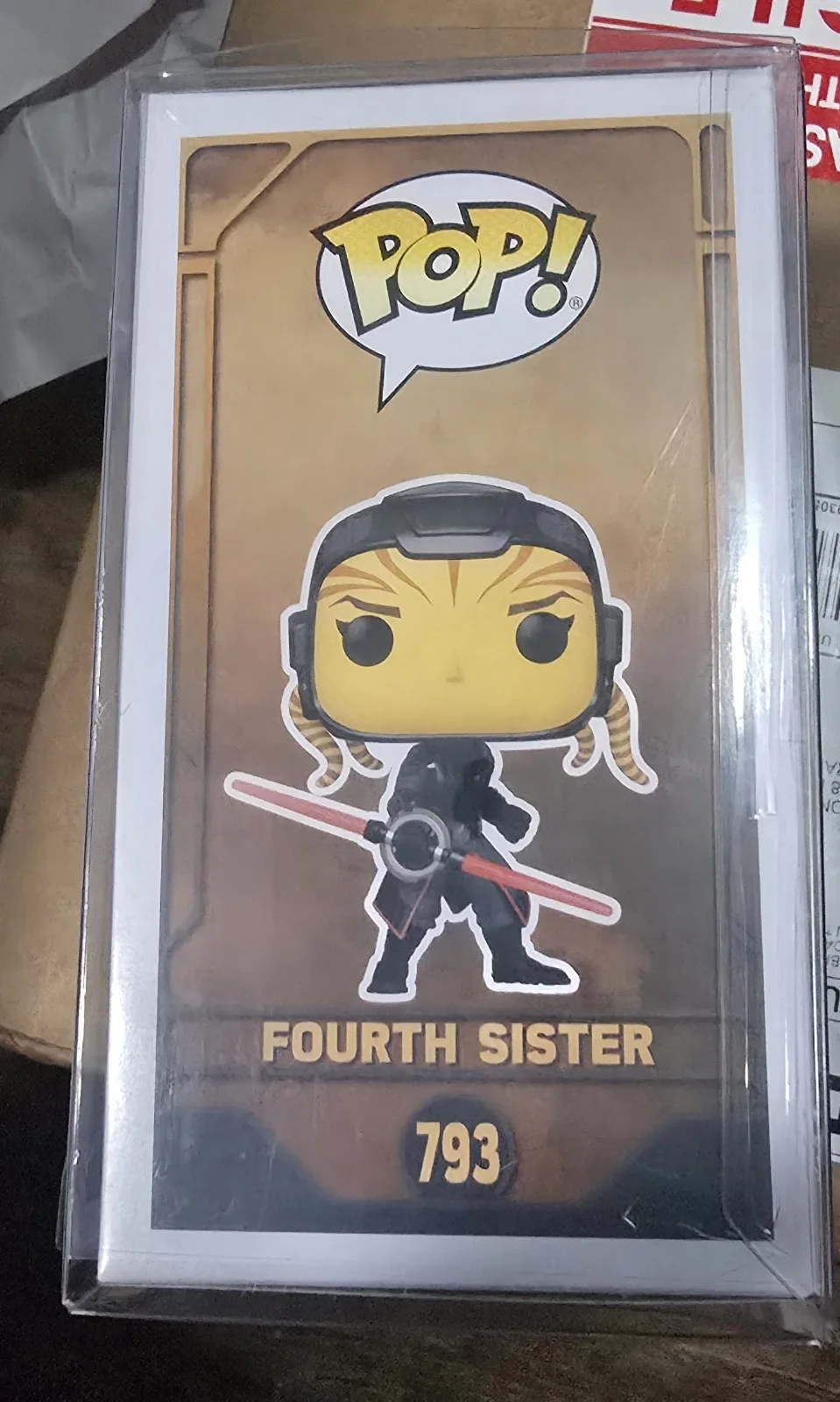 Rya Kihlstedt — RYA KIHLSTEDT SIGNED FOURTH SISTER FUNKO POP Star Wars Kenobi SWAU COA, image 4