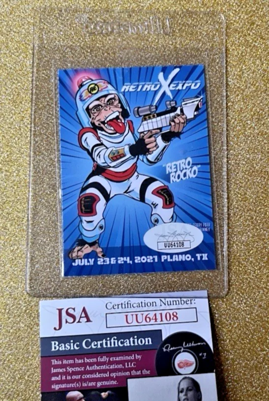 Amy Allen — AMY ALLEN JSA Signed Star Wars Autograph Card Aayla Secura JSA, image 3