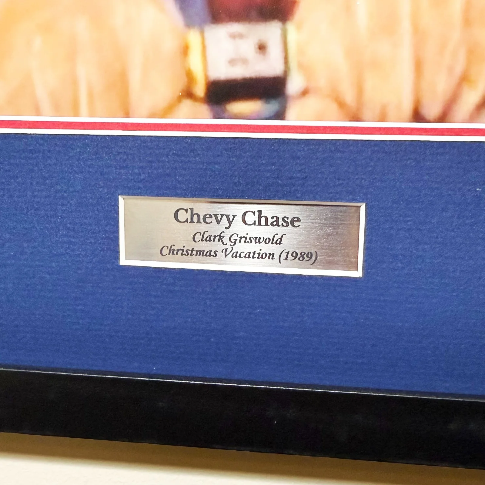 Chevy Chase — CHEVY CHASE SIGNED PHOTO | CHRISTMAS VACATION (1989) | FRAMED | BAS HOLO, изображение 5