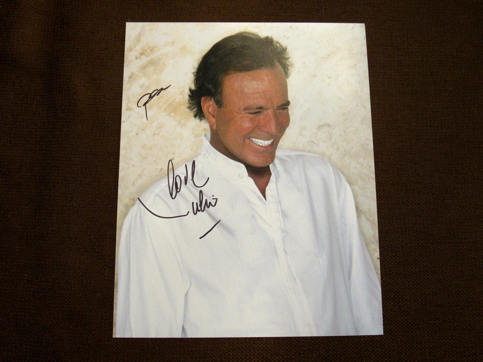 JULIO IGLESIAS SINGER ENTERTAINER SIGNED AUTO VINTAGE 8 X 10 PHOTO JSA BEAUTY, изображение 2