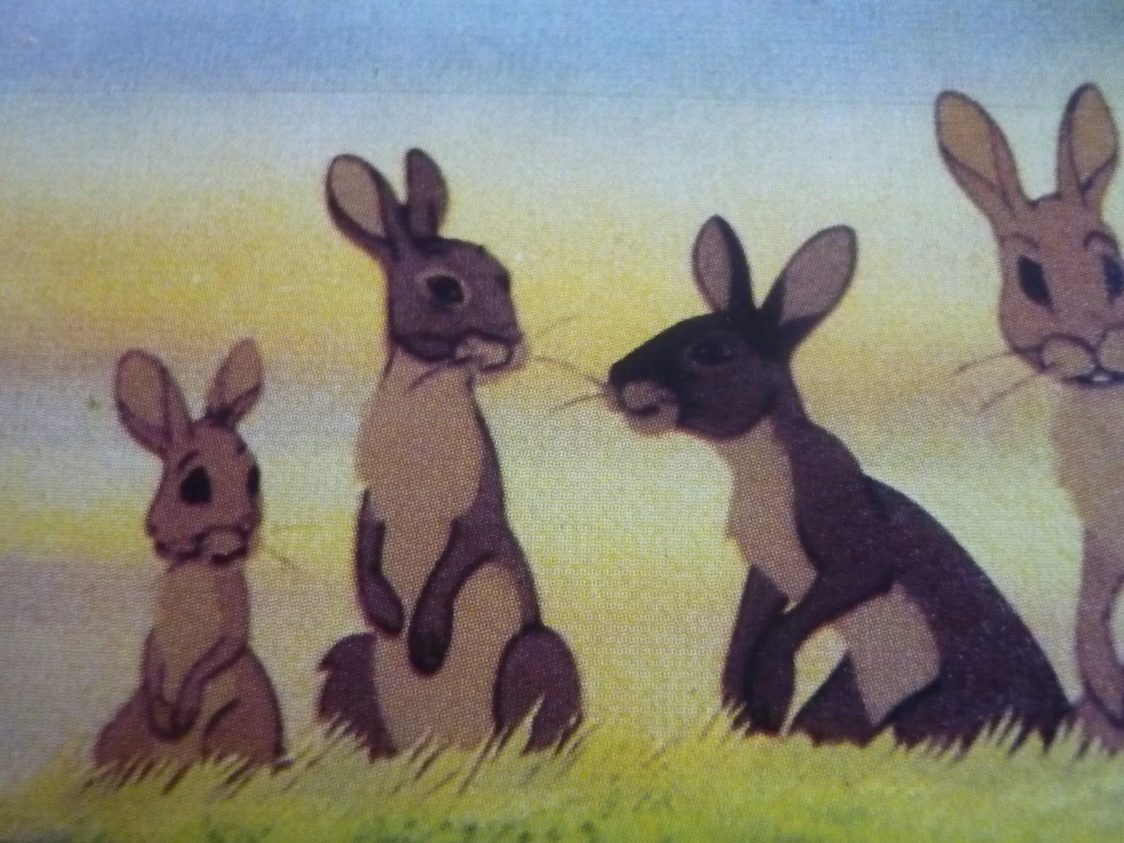 A4 poster framed Watership Down 1978 Richard Adams hazel frith fiver made it, image 2