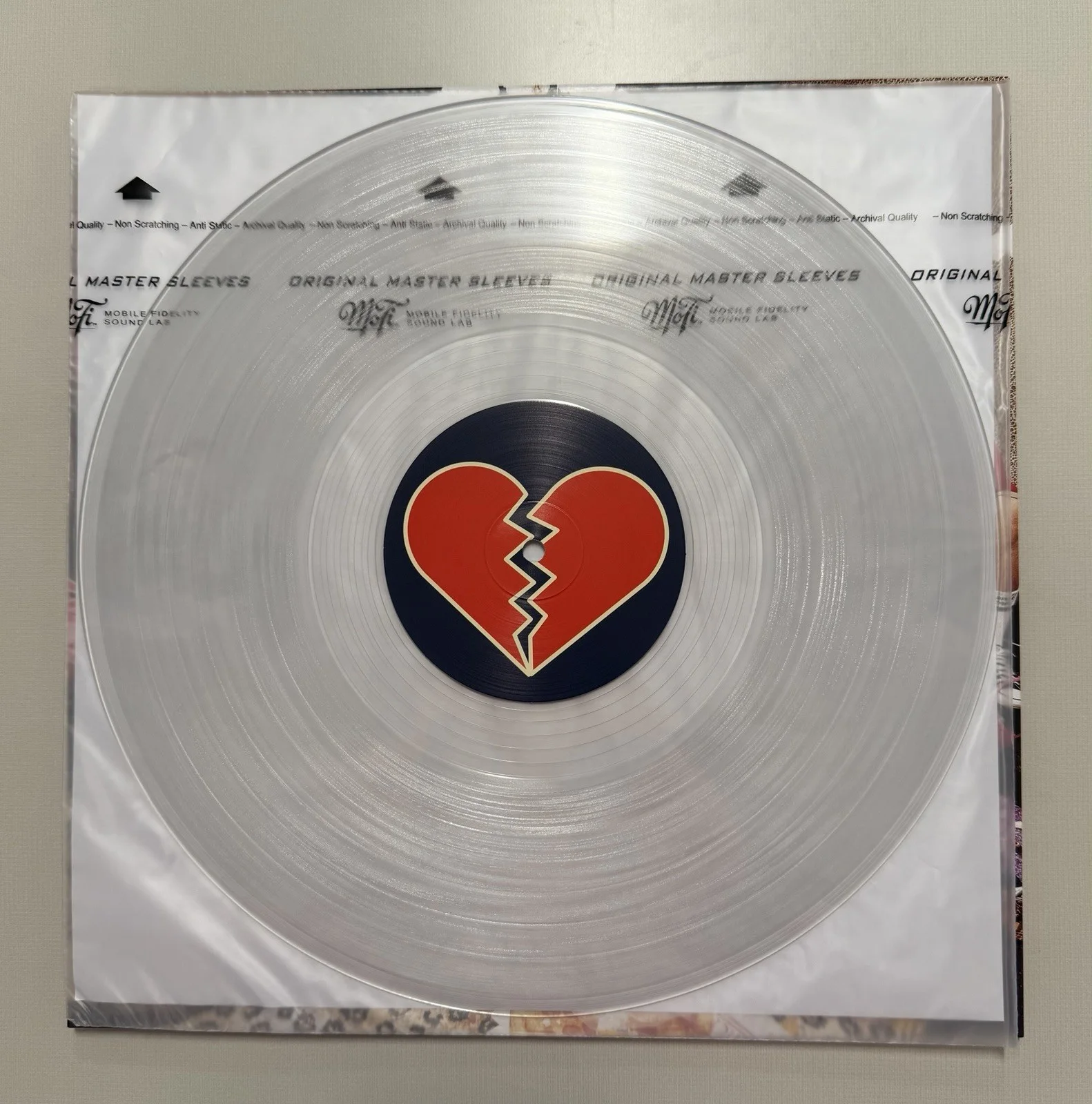 Simple Plan SIGNED No Pads, No Helmets, Just Balls Clear Crystal Vinyl LP Auto, image 5