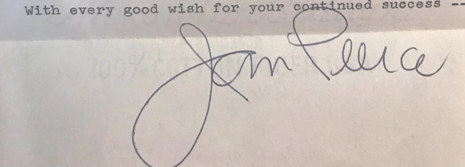 Jan Peerce- (Opera Singer) 1963 signed letter - personalized stationery/envelope, image 5