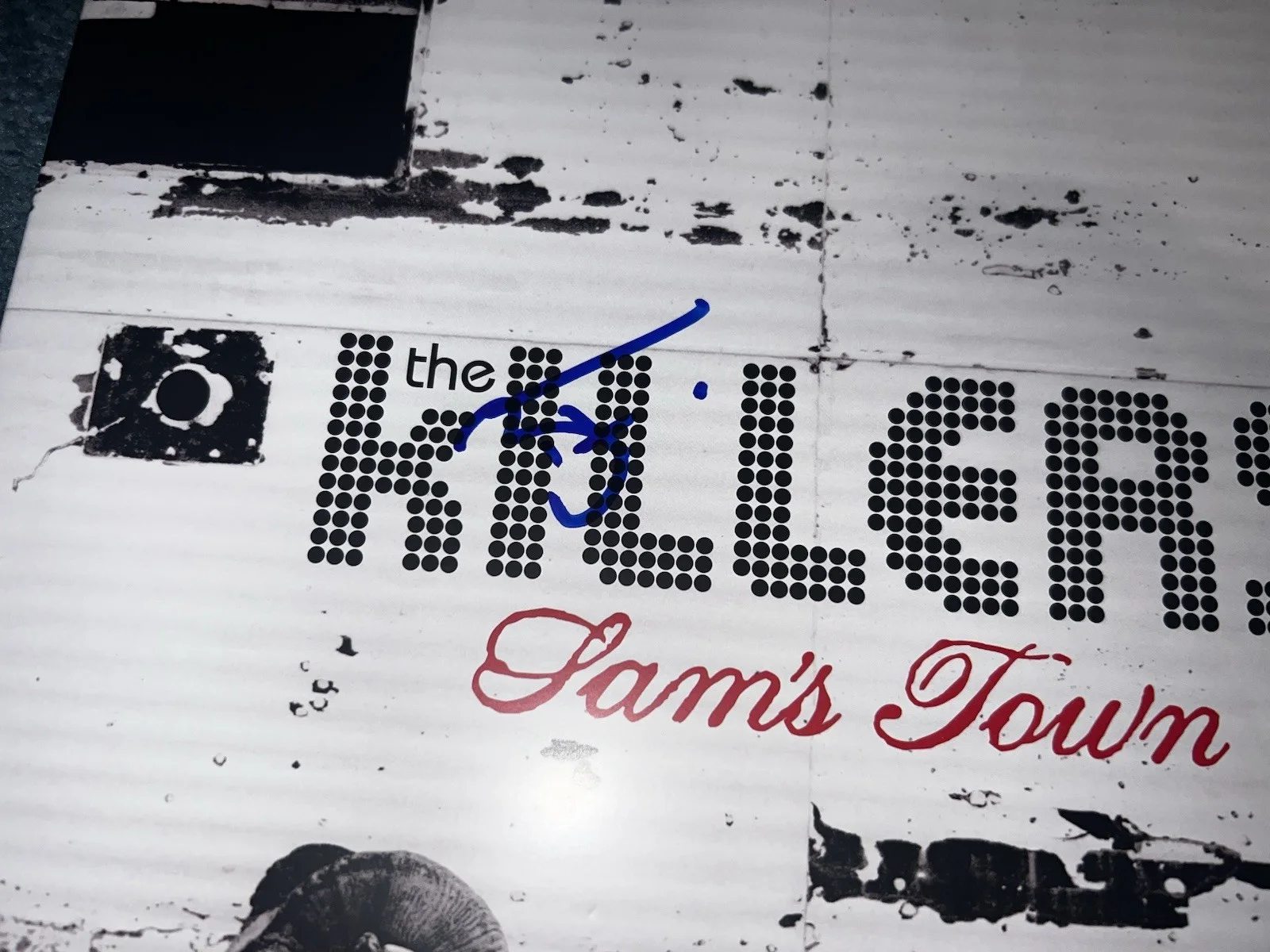 Brandon Flowers Signed Sam’s Town Vinyl The Killers Music Legend Beckett, image 2