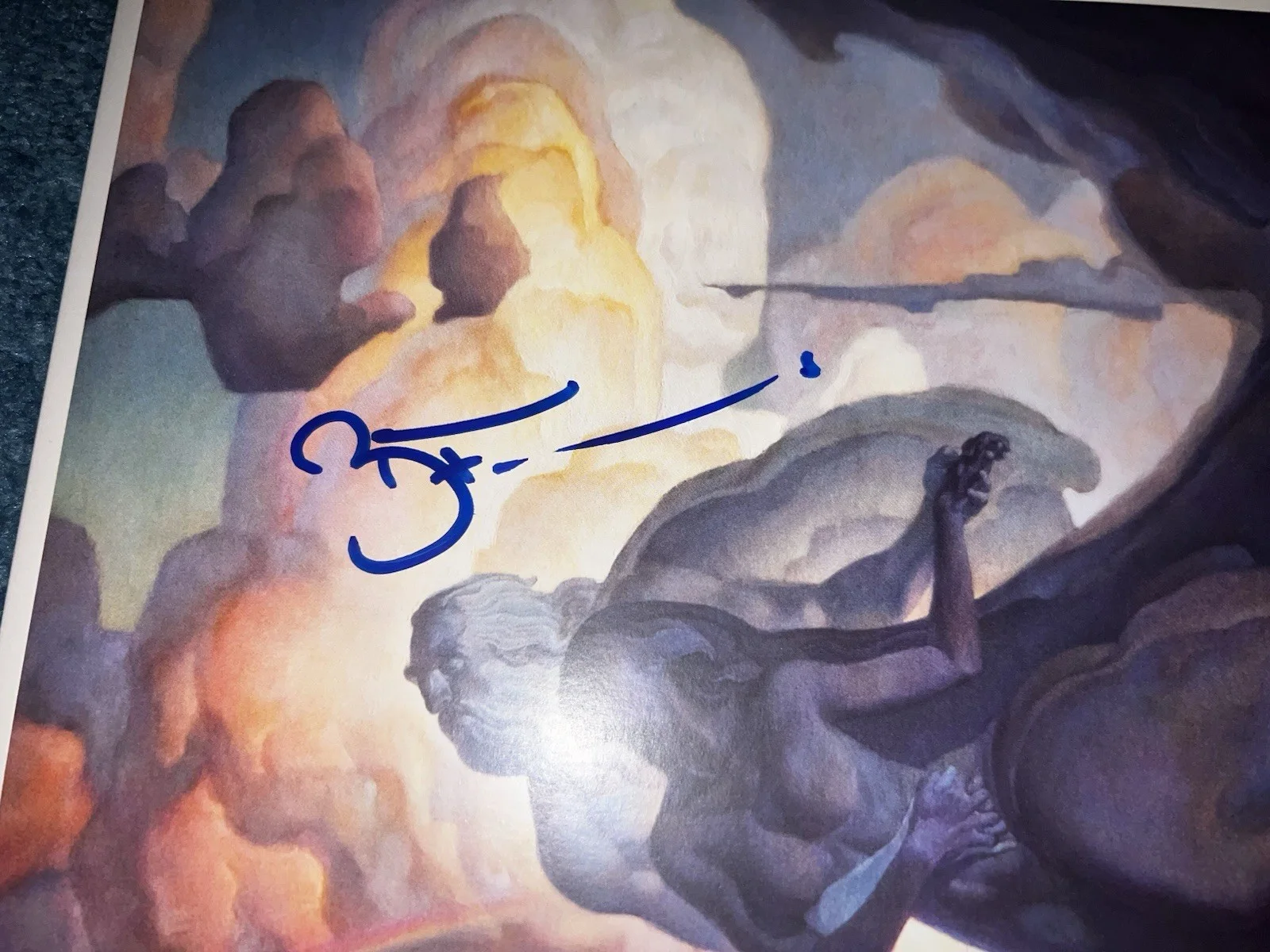 Brandon Flowers Signed Imploding The Mirage Vinyl The Killers Legend Beckett, image 2