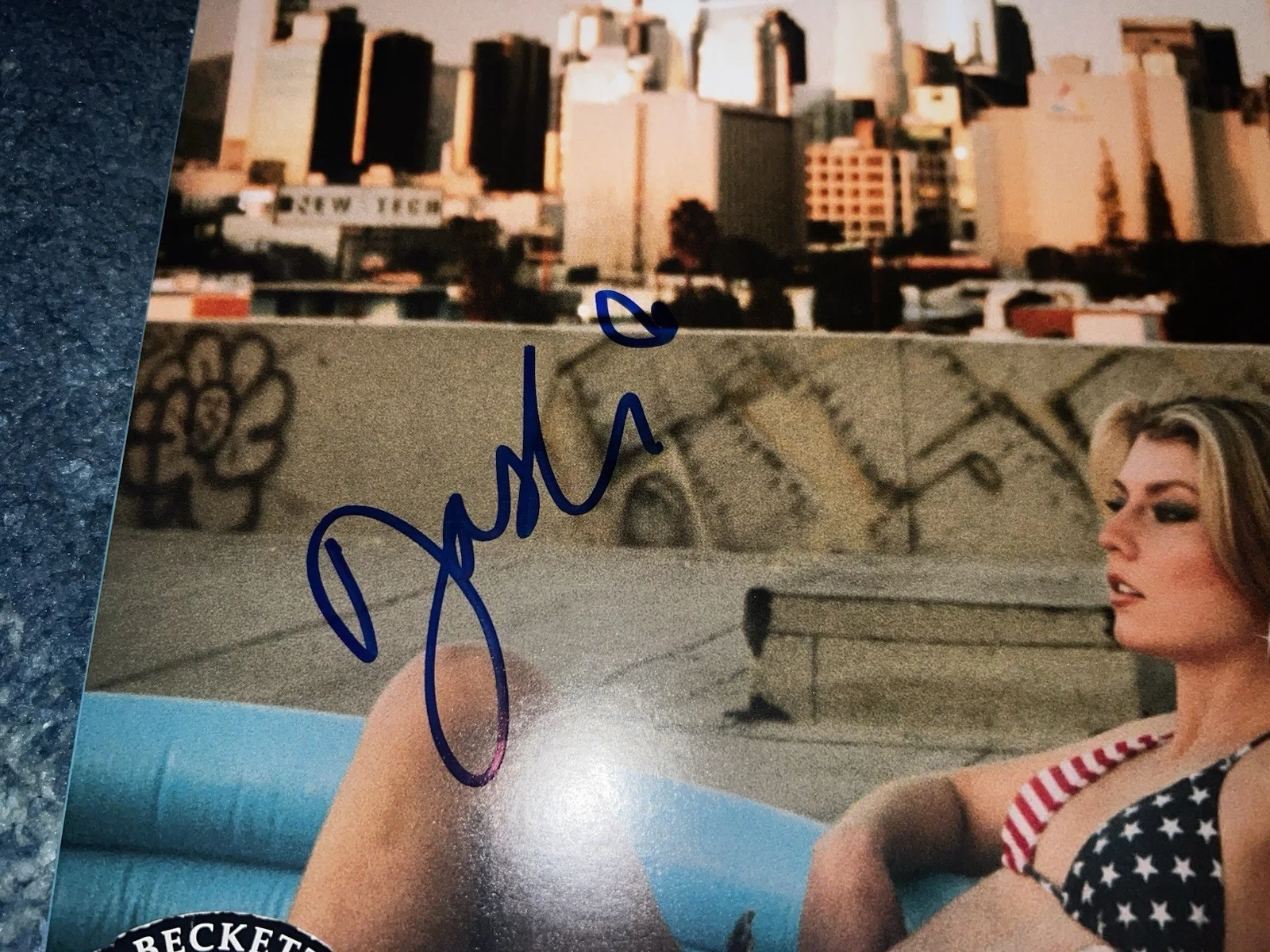 Dasha Signed What Happens Now? Vinyl Country Music Legend Beckett, изображение 2