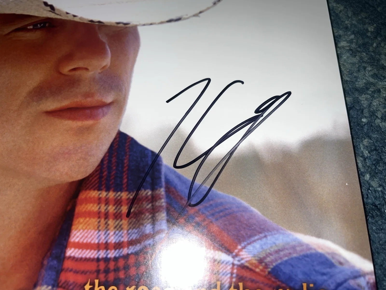 Kenny Chesney Signed The Road And The Radio Vinyl Country Legend Beckett, изображение 2