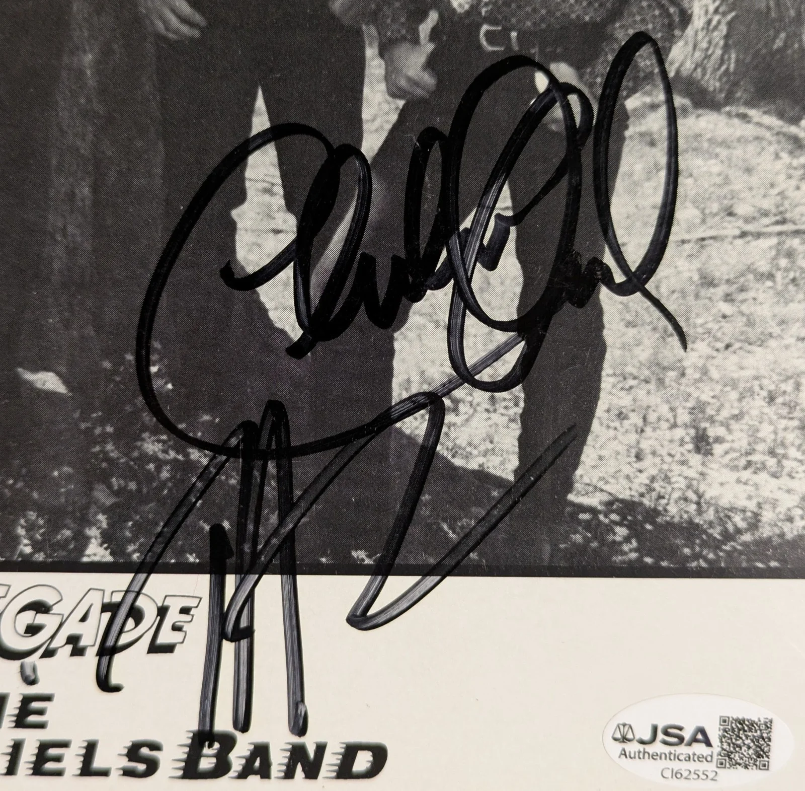The Charlie Daniels Band Signed Autographd Promo Photo JSA Music Renegade, изображение 3
