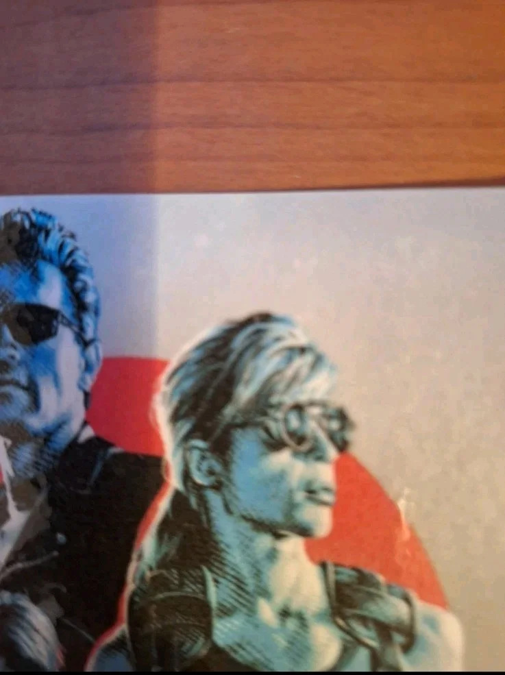 1991 Terminator 2 Judgement Day Arnold Schwarzenegger Movie Promotional Postcard, image 4