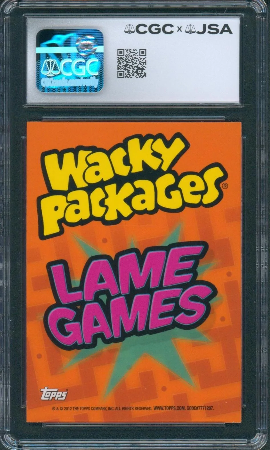 Steve Downes, Jen Taylor — Steve Downes & Jen Taylor Signed Card Halo Wacky Packages Mint 9 CGC x JSA SLAB, изображение 2