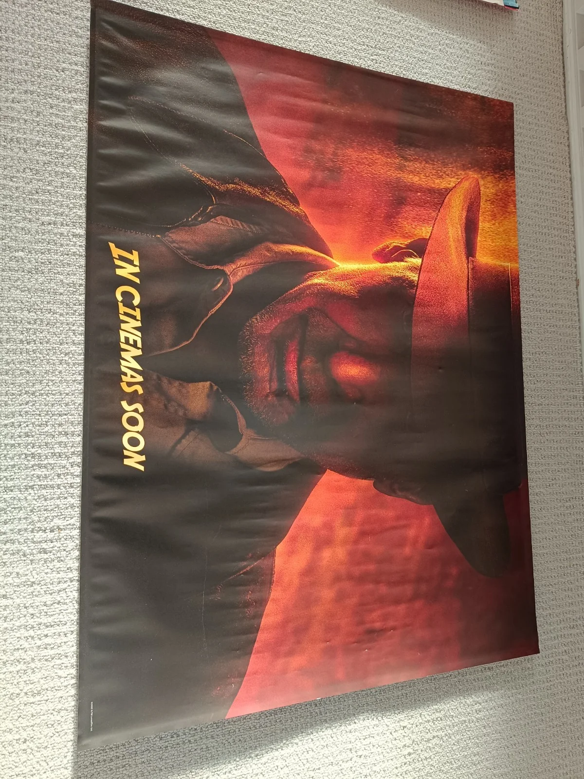 INDIANA JONES And The THE DIAL OF DESTINY 2023 Advance UK Quad Cinema poster, изображение 2