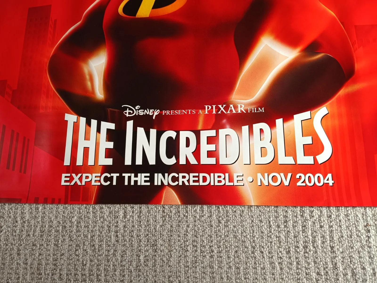 Cinema Poster: INCREDIBLES, THE 2004 (Advance Quad) Craig T Nelson Holly Hunter, image 3