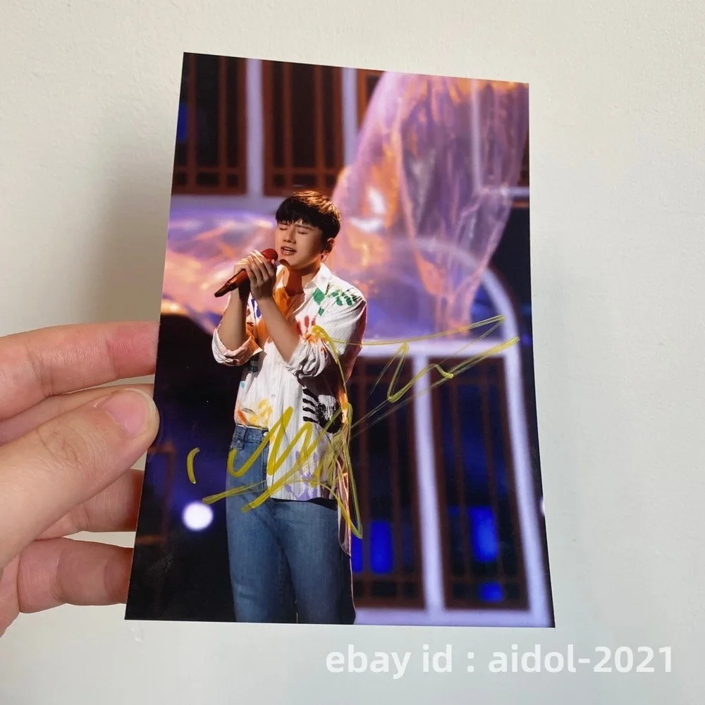 JASON ZHANG RD.1982 CONCERT AUTOGRAPHED SIGNED PHOTO 4*6 2025, image 2