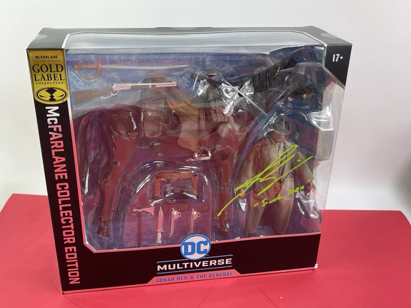 Josh Brolin — Jonah Hex McFarland Action Figure Signed By Josh Brolin Beckett Certified, image 2
