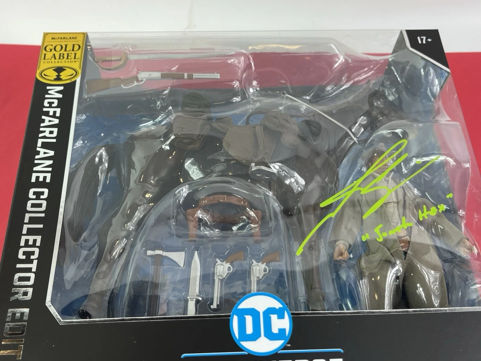 Josh Brolin — Jonah Hex McFarland Action Figure Signed By Josh Brolin Beckett Certified, image 4