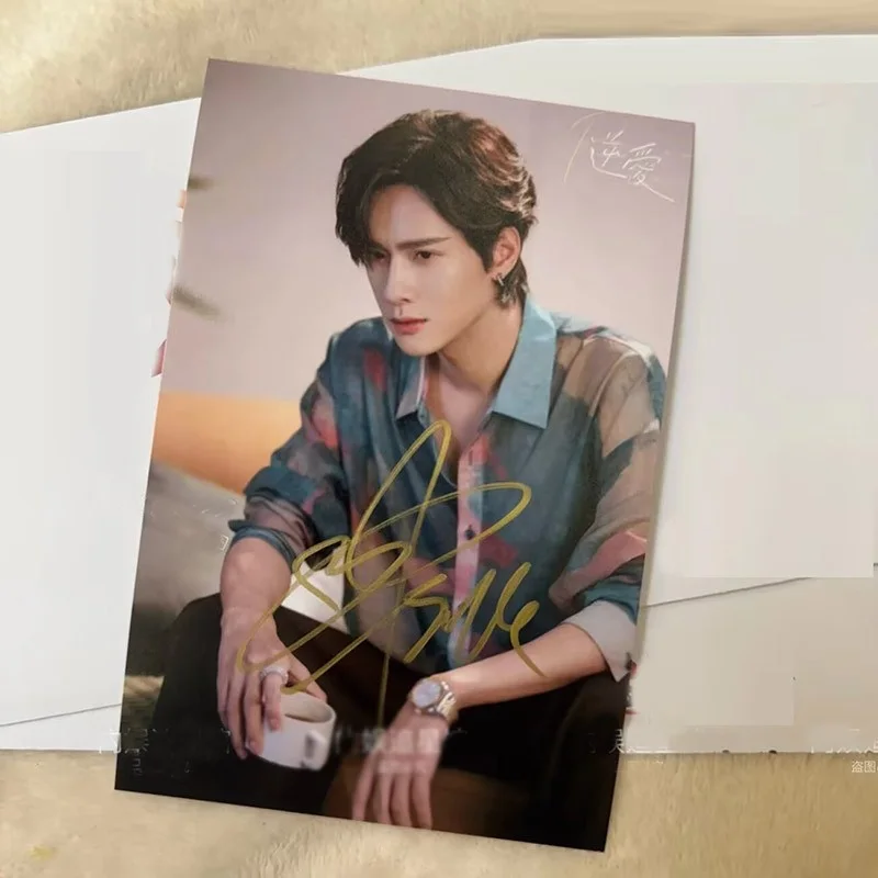 Revenged Love Liu Xuan Cheng Zhan Xuan Autographed Signed Photo Autographs, изображение 4