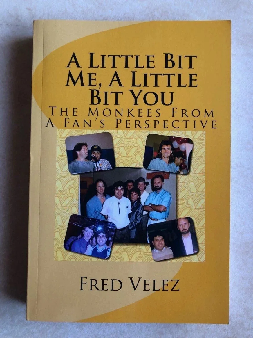 A Little Bit Me A Little Bit You signed Monkees From Fan's Perspective Valez PB, изображение 2