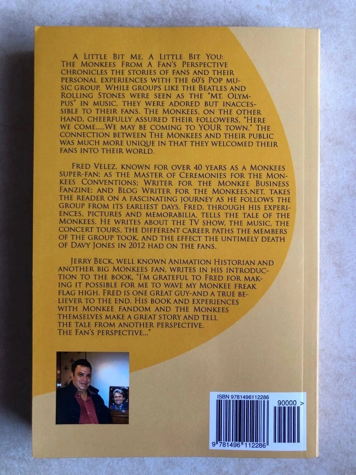 A Little Bit Me A Little Bit You signed Monkees From Fan's Perspective Valez PB, изображение 5
